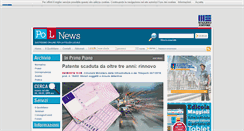 Desktop Screenshot of polnews.it